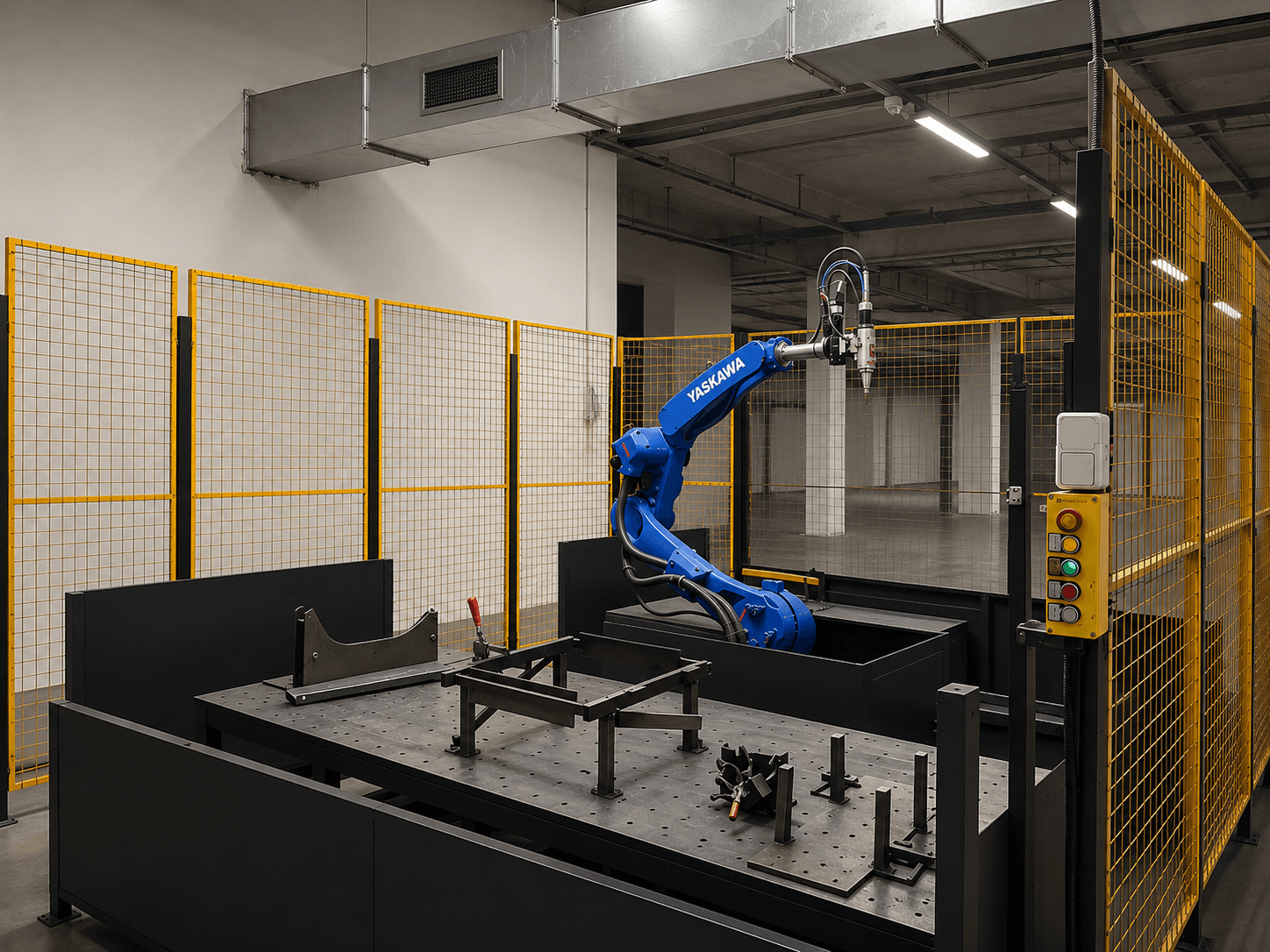 YASKAWA 6 Eksen Robot Lazer